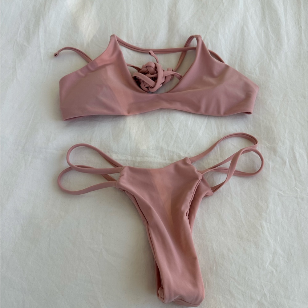 Pink bikini